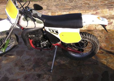 Montesa Enduro 250 H6 después de restaurarla