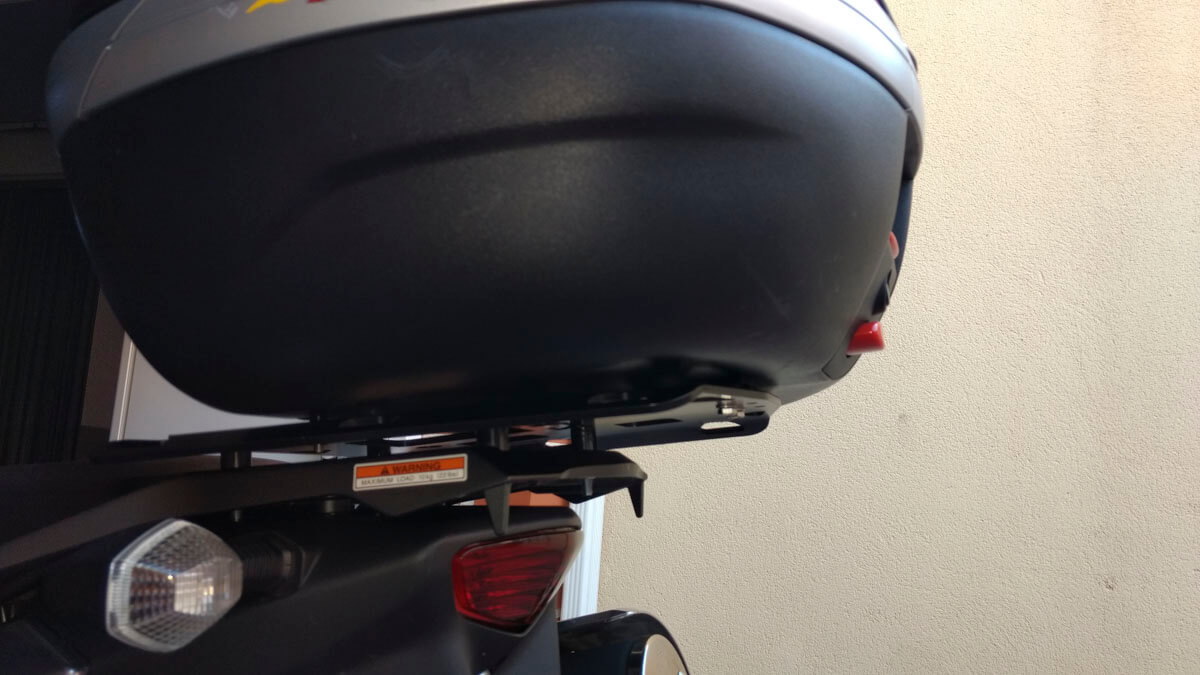 Base soporte maleta Suzuki V-Strom K-Givi
